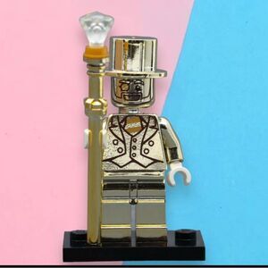 Mr. Gold Lego Minifigure
